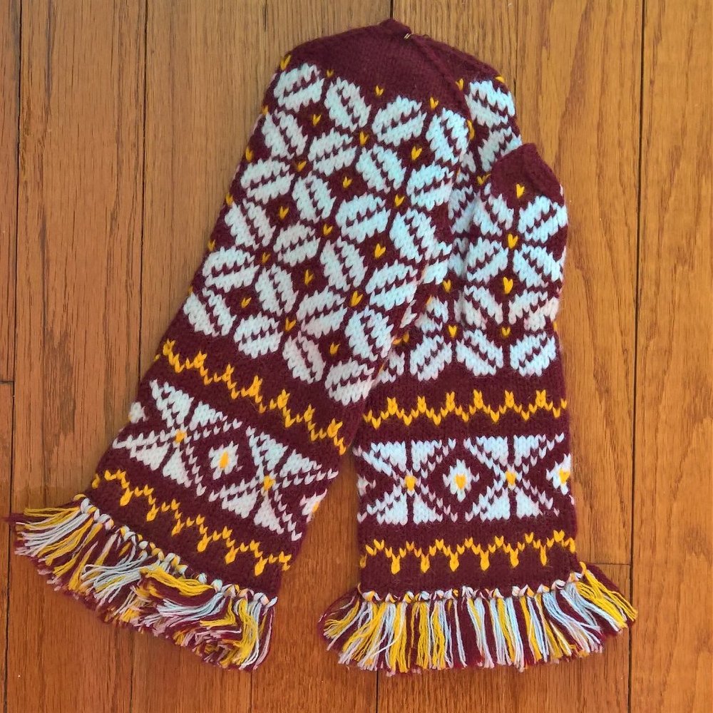 New Handmade Mittens New Wool